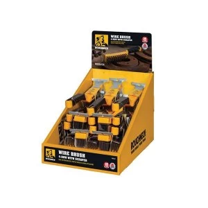 Image of Roughneck Wire Brush 4 Row with Scraper CDU