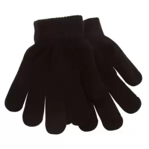 Image of Childrens/Kids Thermal Magic Gloves (One Size) (Black)
