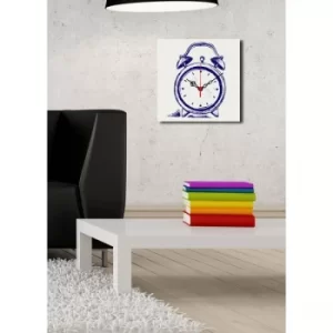 image of 2828CS-10 Multicolor Decorative Canvas Wall Clock