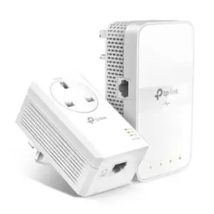 Image of TP Link AV1000 Gigabit Passthrough Powerline ac WiFi Kit 1000 Mbps IEEE 802.11a IEEE 802.11ac IEEE 802.11b IEEE 802.11g IEEE 802.11n Gigabit Ethernet