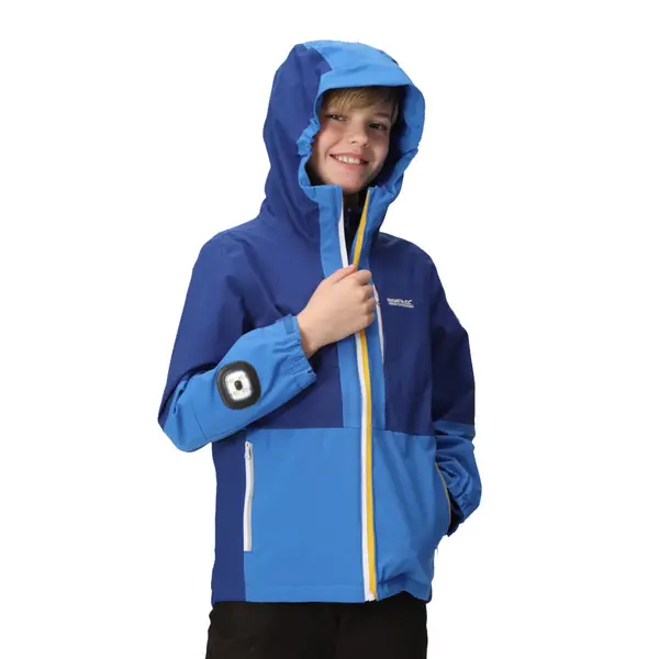 Image of Regatta Boys Hydrate VIII 3in1 Waterproof Breathable Jacket 3-4 Years - Chest 55-57cm (Height 98-104cm) Strong Blue/New Royal RKP261B-USF-3