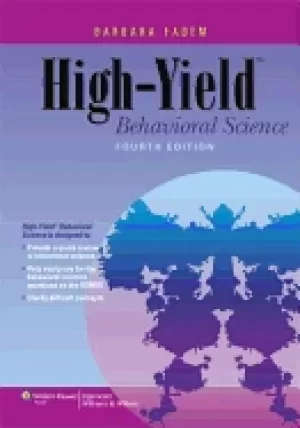 Image of high yield behavioral science