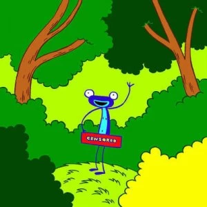 Image of Fancy Froglins Sexy Forest by James Kochalka Paperback