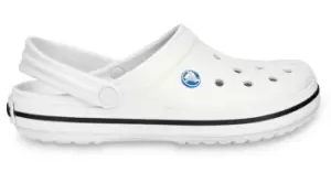 image of Crocs Crocband Clogs Unisex White M11