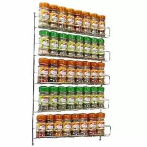 Image of Neo Direct Neo 5 Tier Spice Rack For Kitchen Door Cupboard or Wall