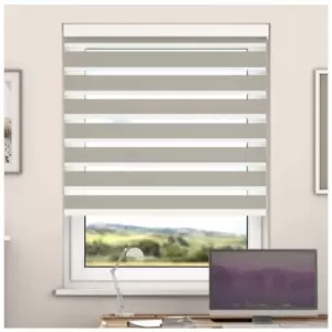 Image of Newedgeblinds - Day And Night Zebra Roller Blind with Cassette(Peach, 100cm x 220cm)