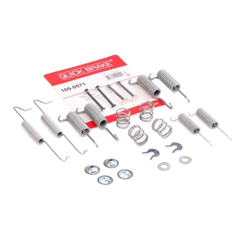 Image of QUICK BRAKE Brake shoe fitting kit QUICK BRAKE 105-0571