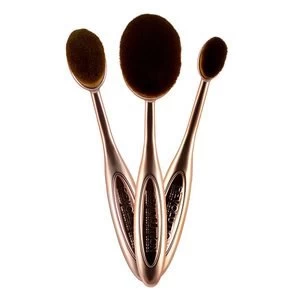 Image of Makeup Revolution Contouring Precision Oval Makeup Brush Set