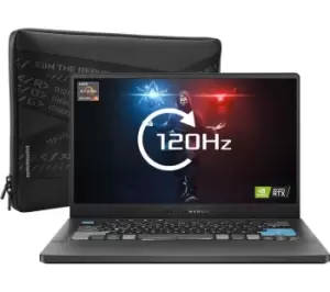 image of ASUS ROG Zephyrus G14 AW SE 14" Gaming Laptop - AMD Ryzen 9, RTX 3050 Ti, 1TB SSD, Silver/Grey