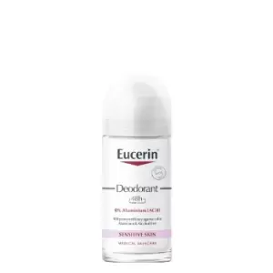 image of Eucerin 48h 0 Aluminum Roll On Deodorant 50ml