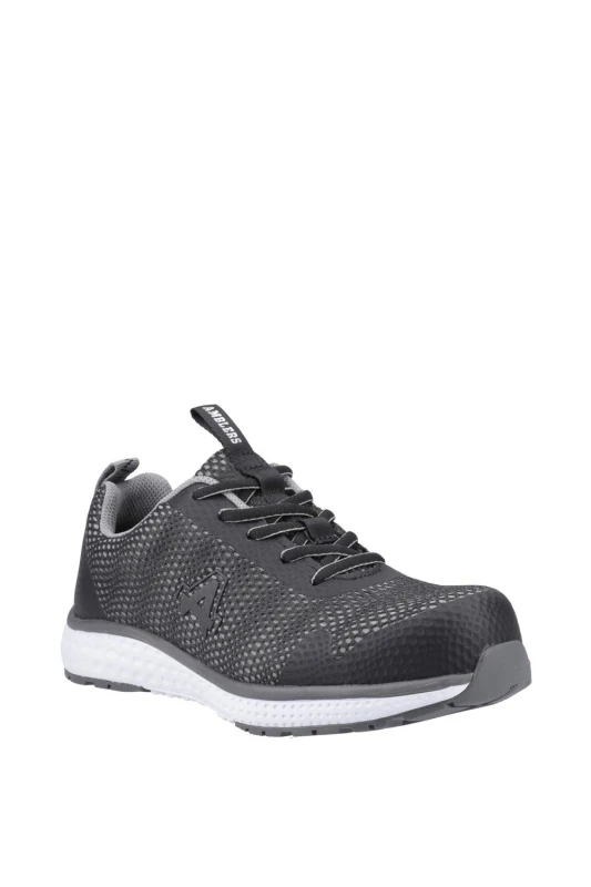 Image of Amblers Safety Womens AS615C Safety Trainer in Black Size: 9 Black Female 9