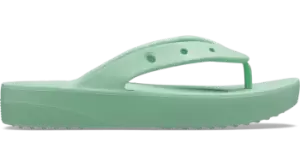 Crocs Classic Platform Flips Women Jade Stone 6