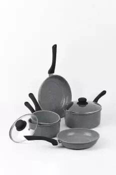 image of Essential Grey 5 Piece Pan Set