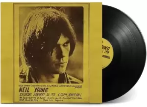 image of Neil Young Royce Hall 1971 LP black