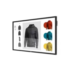 image of NEC MultiSync ME501 Digital signage flat panel 127cm (50") LCD 400 cd/m 4K Ultra HD Black Touchscreen