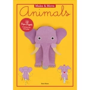 Image of Make and Move: Animals: 12 Moving Paper Puppets to Press Out and by Sato Hisao (Paperback, 2016)