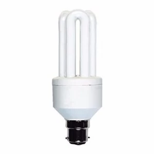 image of Status 11W CFL Bayonet Cap Opal 3U Bulb - Warm White