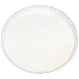 Image of Milagro Ceiling Lamp Cruz 66W LED Dimmable And Remote White
