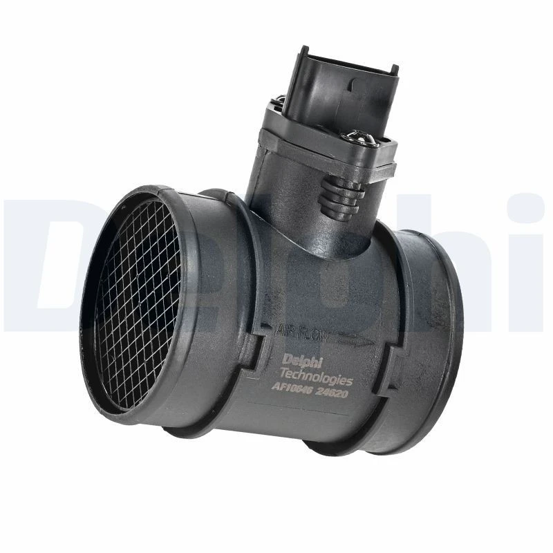 Image of DELPHI AF10646-12B1 Mass air flow sensor with housing Air Mass Sensor (3926)