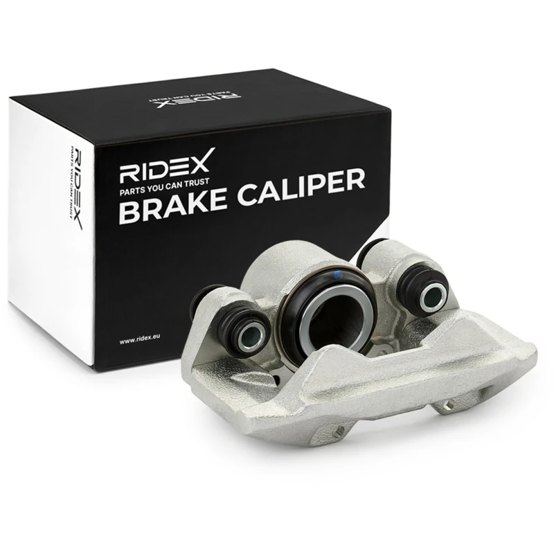 Image of RIDEX 78B0071 Brake caliper Rear Axle, without holder Cast Iron Brake Caliper (78)