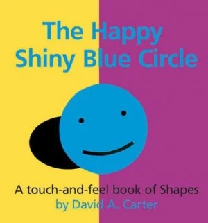 Image of The Happy Shiny Blue Circle by David Carter Hardback