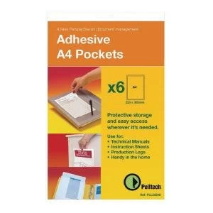 Image of Pelltech Maxi Pocket A4 Pack of 50 PLL25542