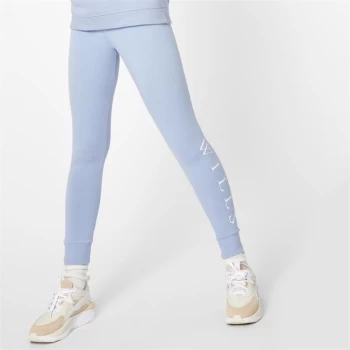 image of Jack Wills Lingham Wills Logo Joggers - Soft Blue