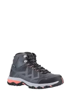 Image of Cotswold Wychwood Recycled Hiking Boots Female Grey/Coral UK Size 6