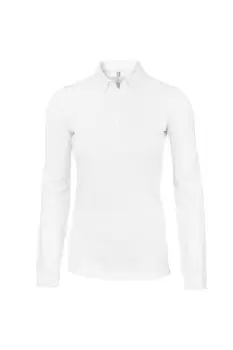 image of Carlington Deluxe Long Sleeve Polo Shirt