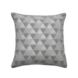 image of Helena Springfield Etre Cushion 50cm x 50cm, Silver