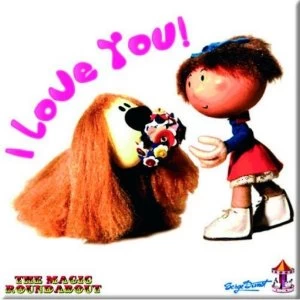 image of Magic Roundabout - Dougal & Florence Fridge Magnet