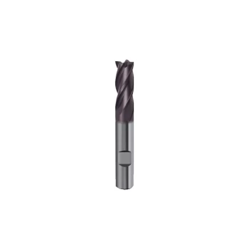 Image of 5532 3.00MM Carbide 4 Flute Weldon Shank End Mill - Fire Coated