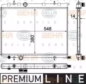 Image of x1 Behr Heat Exchanger 8MK376718-051 Genuine replacement part for Car Made in TR