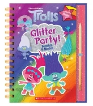 Image of trolls scratch magic glitter party