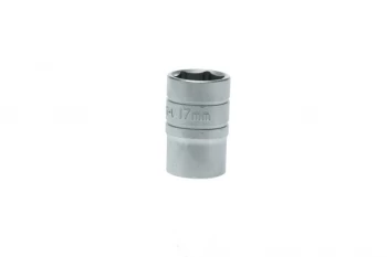 image of Teng Tools M1205176-C 1/2" Drive - Regular 6 Pt Metric 17mm Socket