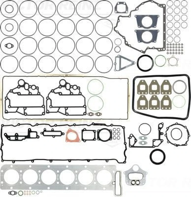 Image of Full Gasket Set, engine REINZ 01-37295-05