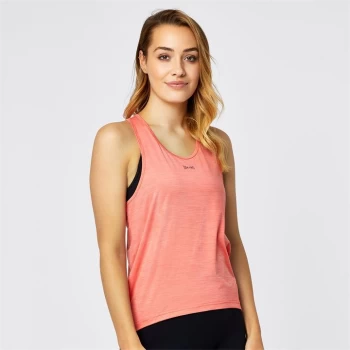 Image of USA Pro Classic Racer Back Sports Tank - Spiced Coral