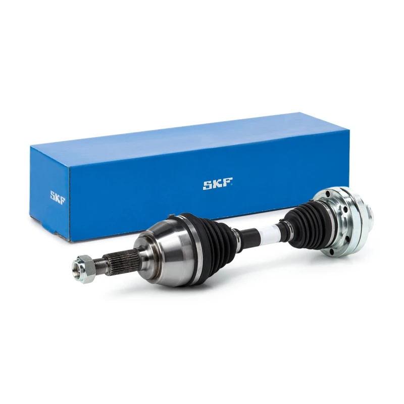 Image of SKF VKJC 5225 Drive shaft Front axle both sides, with nut TPE (thermoplastic elastomer) Drive Shaft (13)