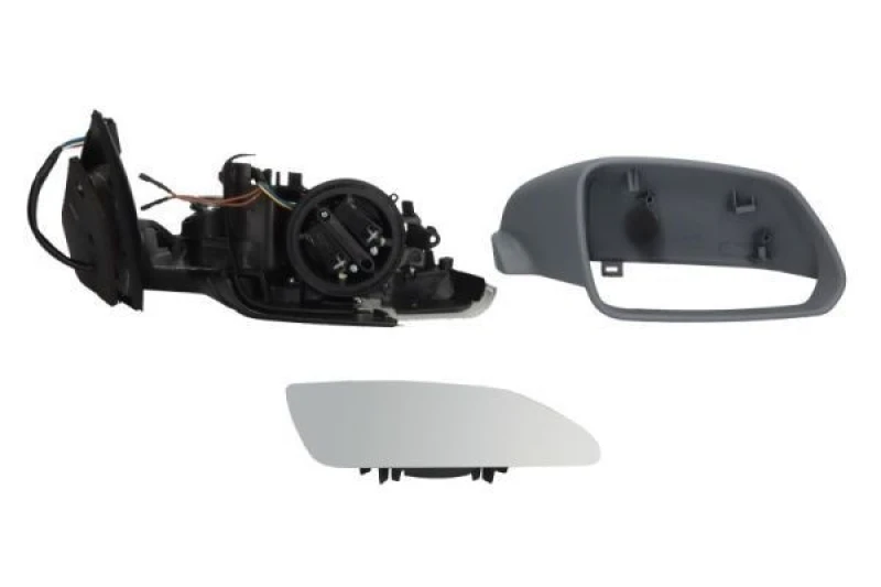 Image of BLIC 5402-04-1132522P Wing mirror Right, Electric, Convex, primed Outside Mirror (50)