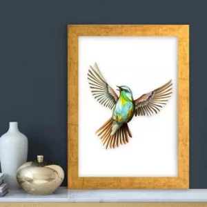 Image of AC6239298471 Multicolor Decorative Framed MDF Painting