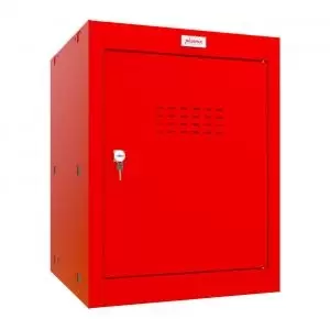 image of Phoenix CL Series Size 2 Cube Locker in Red with Key Lock CL0544RRK