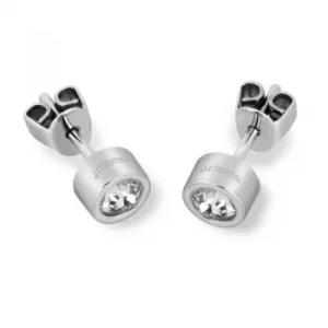 image of Ladies Swatch Bijoux Stainless Steel Crystal Soul Stud Earrings