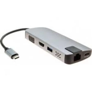 image of Usbc Travel Dock HDMI Vga Ethernet Usb