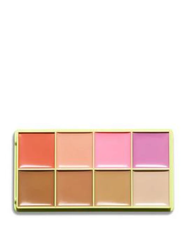 Image of Made By Mitchell Curve Case Cream Blusher Palette (Various Shades) - Lighter