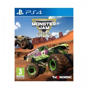 Image of Monster Jam Steel Titans PS4 Game