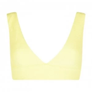 Image of Seafolly Your Type V Crop Bikini Top - Limelight