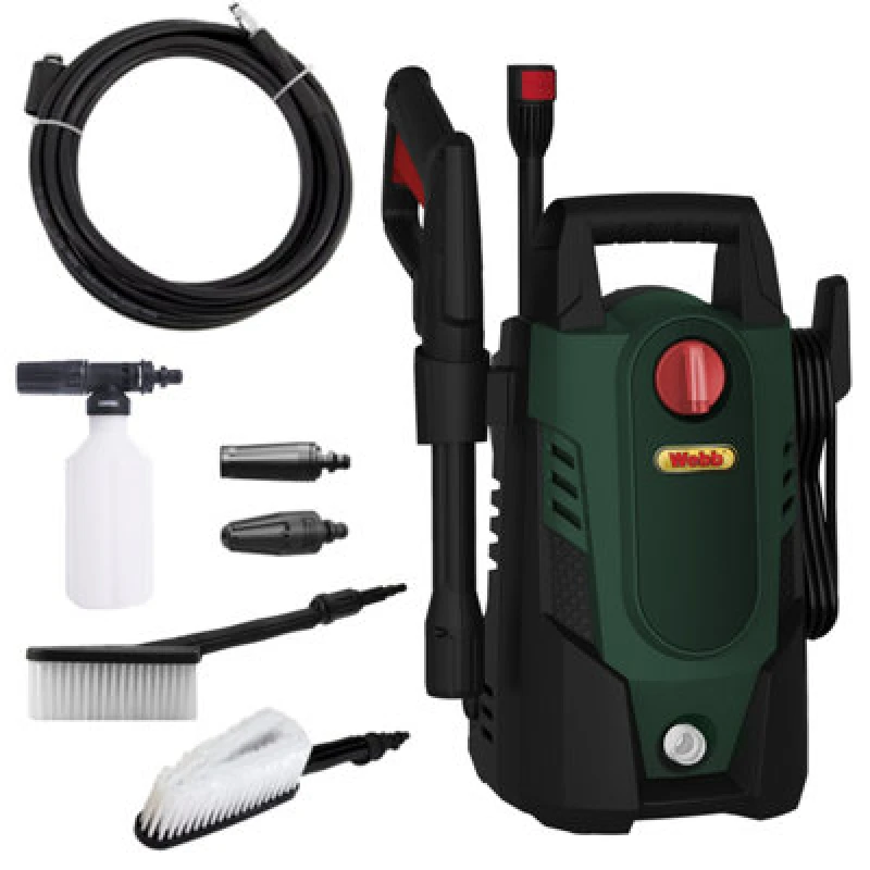Image of Webb Wepw1400 105 Bar Pressure Washer & Accessories