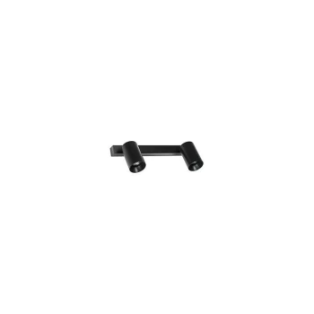 Image of Faro Stan - Wall Ceiling Lamp Black 2x GU10