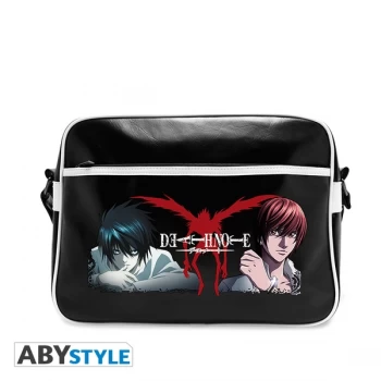 image of Death Note - L Vs Light Vinyl Messenger Bag