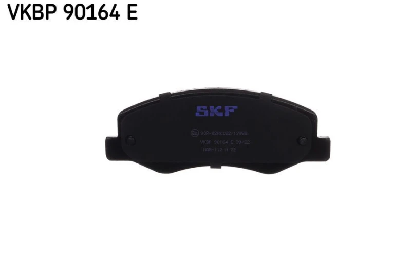 Image of SKF VKBP 90164 E Brake pad set incl. wear warning contact Brake Pad Set,disc brake (402)